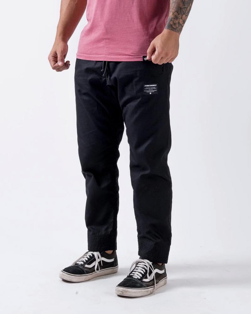 Kingz Casual Rip Stop Gi Pant-black